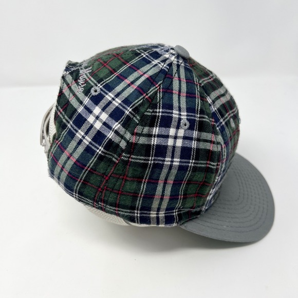 Vintage Mickey Mouse Plaid Snapback Hat Goofy's Hat Co. Made in USA - Picture 6 of 11